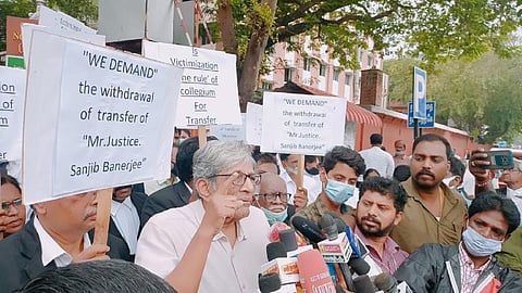 Madras High Court protest
