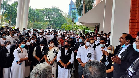 KHCAA protest
