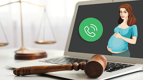 Virtual hearings, pregnant women lawyers