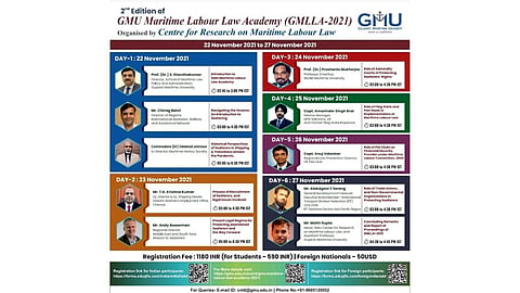 GMU Maritime Labour Law Academy 2021