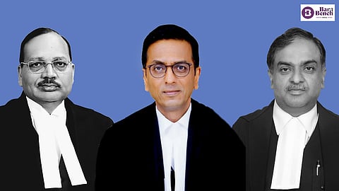 Justice Surya kant, Justice DY Chandtachud and Justice Vikram Nath