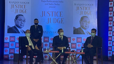 Book Launch: Former CJI Ranjan Gogoi's autobiography 'Justice for the Judge'  [LIVE UPDATES] 