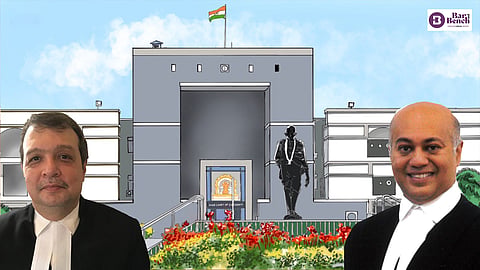 Justice jb pardiwala and Justice niral r mehta with Gujarat high court