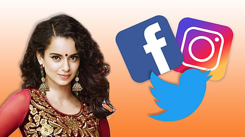 Kangana Ranaut and social media 