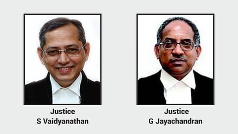 Justice S Vaidyanathan,  Justice G Jayachandran