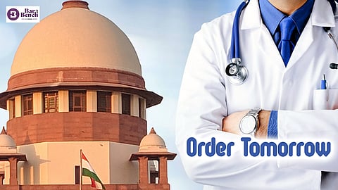 NEET PG  with Order Tomorrow , SC