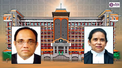 Justice PB Suresh Kumar and Justice CS Sudha with Kerala High Court