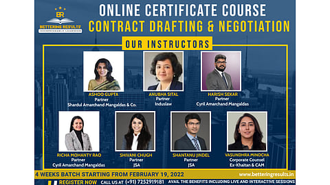 Contract Drafting and Negotiation Course