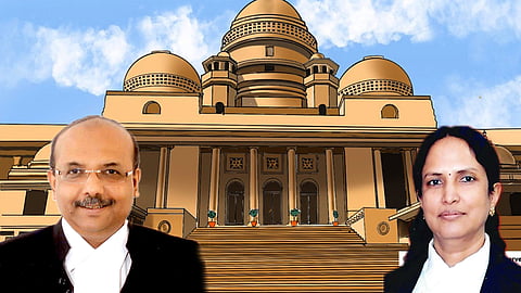  Justice Sunil Shukre and  Justice Pushpa Ganediawala with Nagpur Bench 