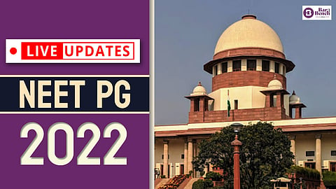 Supreme Court, NEET PG 2022