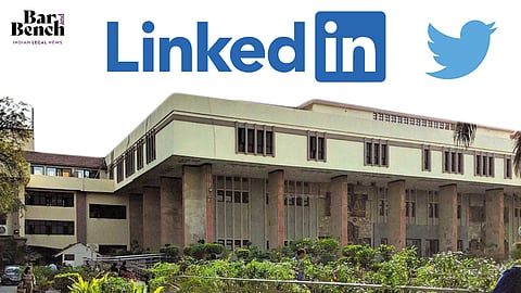 Twitter and Linkedin