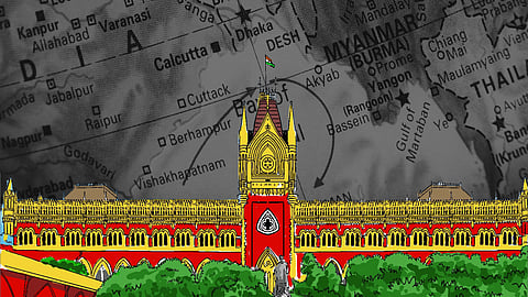 Calcutta High Court and West Bengal-Bangladesh region