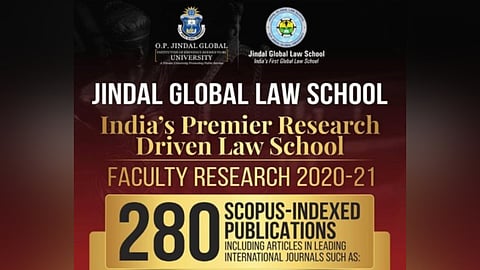 JGLS Faculty Research in Scopus-Indexed Publications Exceed all NLUs [Press Release]