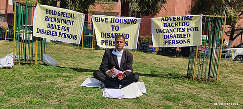 Visually-impaired Advocate Suraj Singh