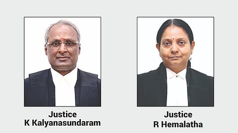Justices K Kalyanasundaram and R Hemalatha