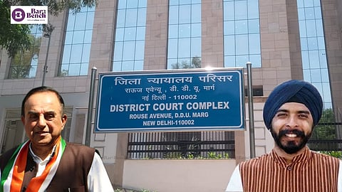 Tajinder Bagga and Subramanian Swamy, Rouse Avenue courts.