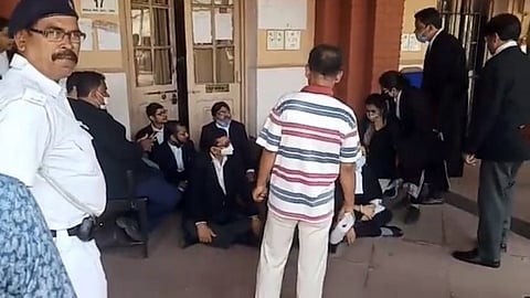 Calcutta High Court protests
