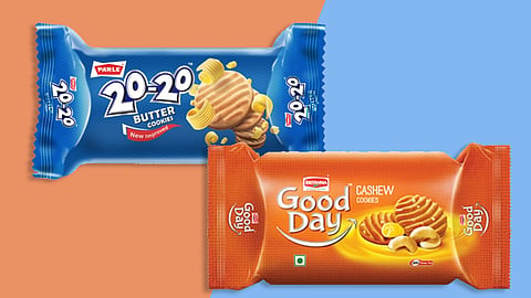 Parle 20-20 biscuits and Goodday biscuits