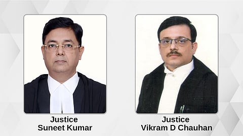 Justice Suneet Kumar and Justice Vikram D Chauhan