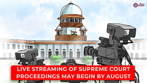 Supreme Court planning to start live streaming of hearings before retirement of CJI NV Ramana