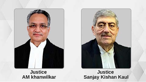 Justice AM Khanwilkar and Justice Sanjay Kishan Kaul