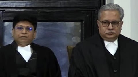 US Joshi-Phalke (left) and BP Deshpande (right)