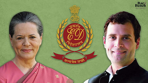 [National Herald] ED summons Congress leaders Sonia Gandhi, Rahul Gandhi in money laundering case