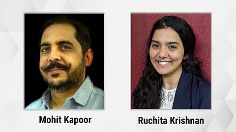 Mohit Kapoor and Ruchita Krishnan