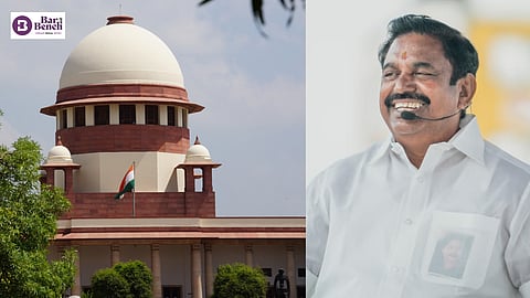 K Palaniswami and Supreme Court