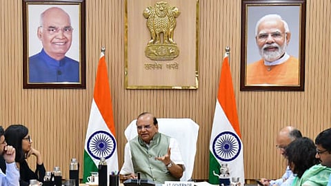 Delhi LG V K Saxena