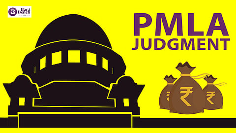 Supreme Court, PMLA Judgement