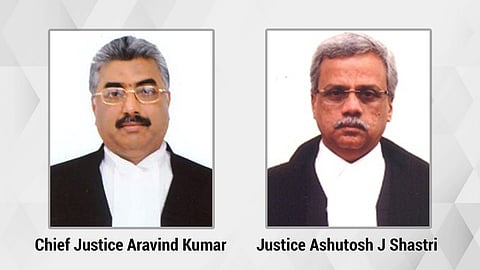 Chief Justice Aravind Kumar and Justice Ashutosh J Shastri 