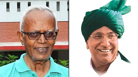 Father Stand Swamy and O P Chautala