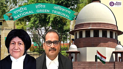 Justices Indira Banerjee, JK Maheshwari, NGT and SC