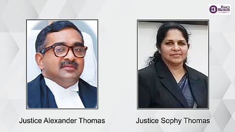 Justice Alexander Thomas and Justice Sophy Thomas