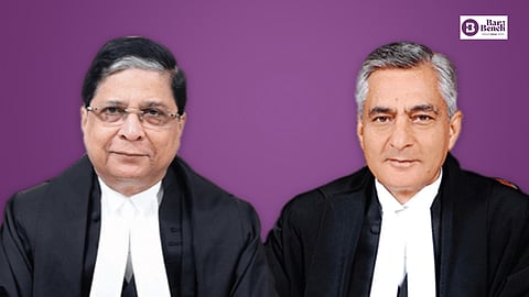 Former CJIs Dipak Misra and TS Thakur