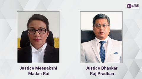 Justice Meenakshi Madan Rai and Justice Bhaskar Raj Pradhan