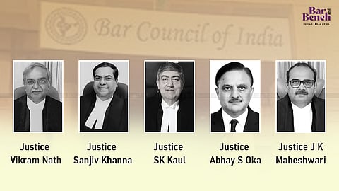 Constitution Bench and BCI