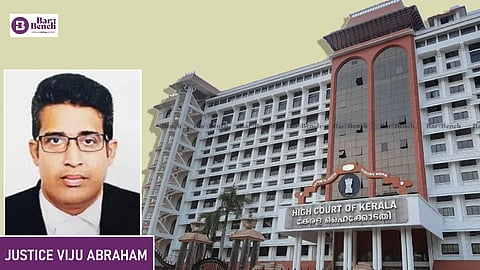 Justice Viju Abraham and kerala hc