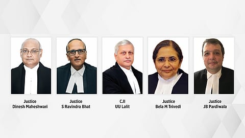 Five-judge Constitution Bench, EWS