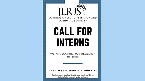 Journal of Legal Research & Juridical Sciences