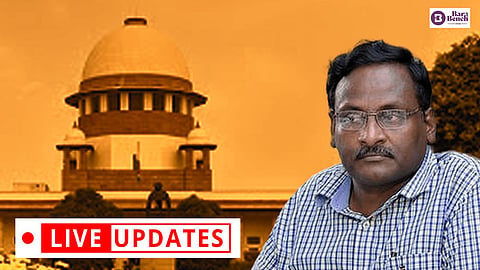 Appeal against GN Saibaba acquittal: LIVE UPDATES from Supreme Court Saturday sitting