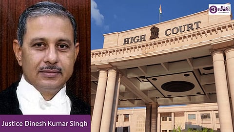 Justice Dinesh Kumar Singh with Allahabad HC (Lucknow Bench)
