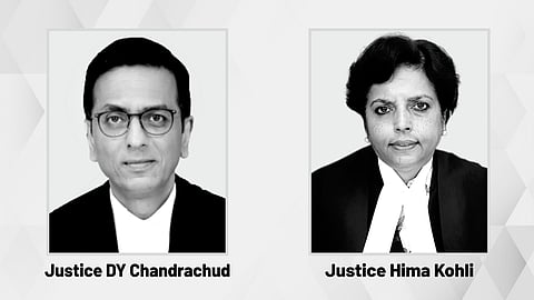 Justice DY Chandrachud and  Justice Hima Kohli