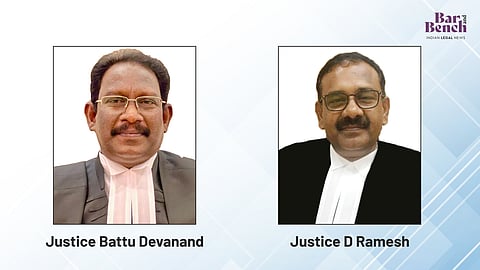 Justice Battu Devanand and Justice D Ramesh