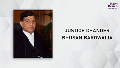 Justice Chander Bhusan Barowalia