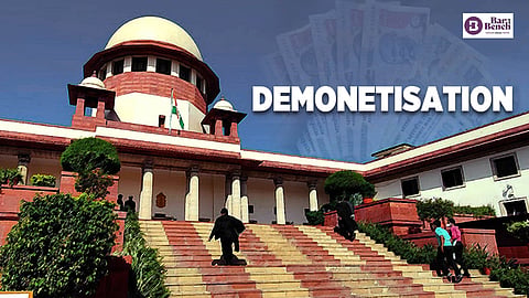 Demonetisation done in consultation with RBI, subsequently affirmed by parliament: Central government to Supreme Court