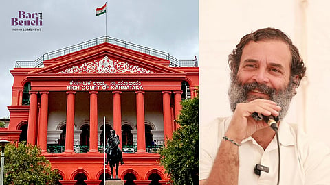 Rahul Gandhi and Karnataka High Court