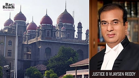  Telangana HC, Justice B Vijaysen Reddy
