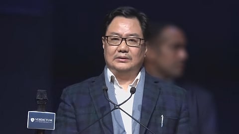 Law Minister Kiren Rijiju